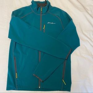 Gently Worn Mens Eddie Bauer Athletic Zipup